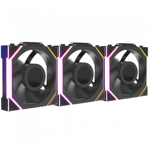 Комплект вентиляторов LIAN LI UNI FAN SL WIRELESS LCD 120 черный, G99.12SLLCD1W3B.R0