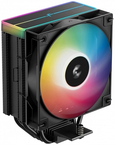 Кулер DEEPCOOL AG400 BK ARGB V2 черный, R-AG400-BKAMMN-GJD