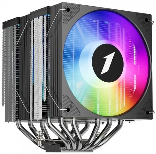 Кулер 1STPLAYER CRYO CY12L-D черный, CY12L-D-BK