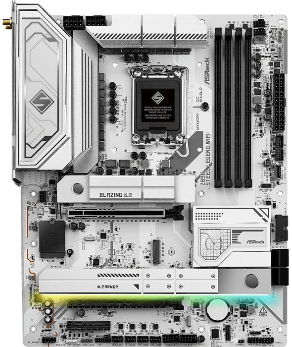 Мат. плата ASRock Z890 Steel Legend WiFi, LGA 1851