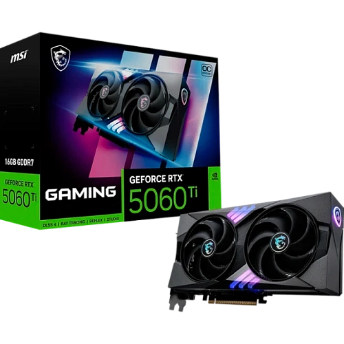 Видеокарта MSI GeForce RTX 5060 Ti GAMING OC 16Gb