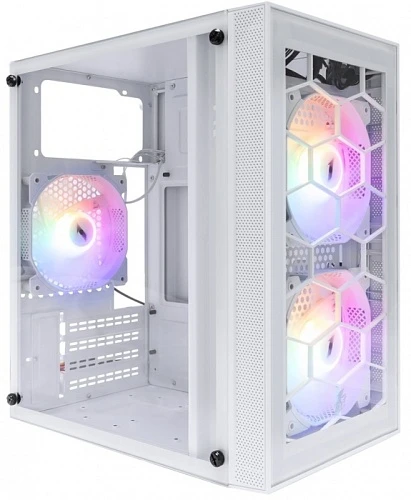 Корпус 1STPLAYER X1 белый, Mini-Tower