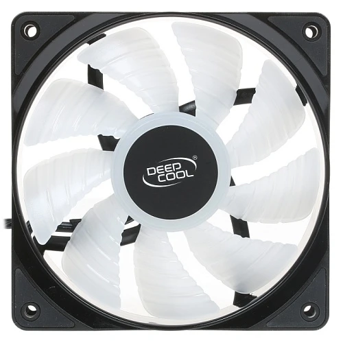 Вентилятор DEEPCOOL CF120 черный, DP-FA-RGB-CF120-1
