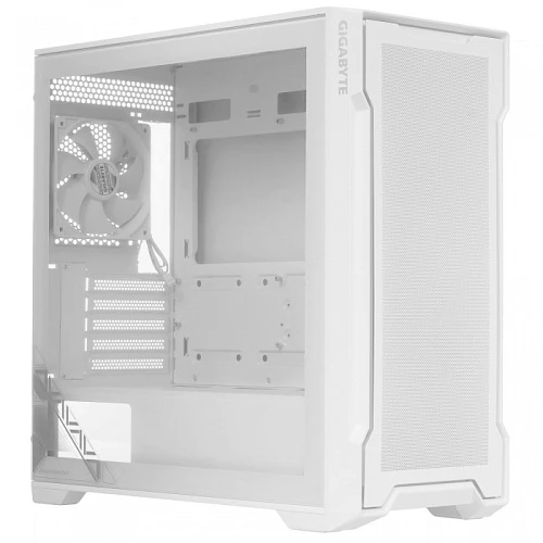 Корпус GIGABYTE C102 GLASS ICE белый, Mid-Tower