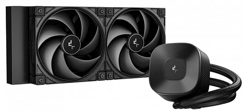 Система охлаждения DEEPCOOL LE240 V2 ZERO DARK черная, R-LE240ZERO-BKLNMD-G-1