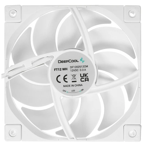 Вентилятор DEEPCOOL FT12 белый