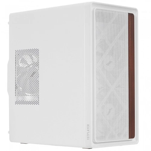 Корпус 1STPLAYER WD1 белый, Mini-Tower