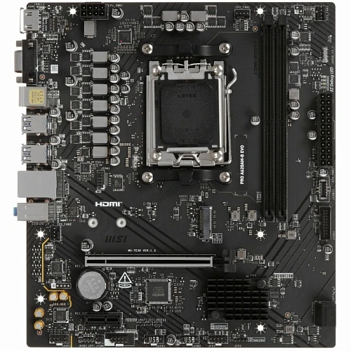 Мат. плата MSI PRO A620AM-B EVO, AM5