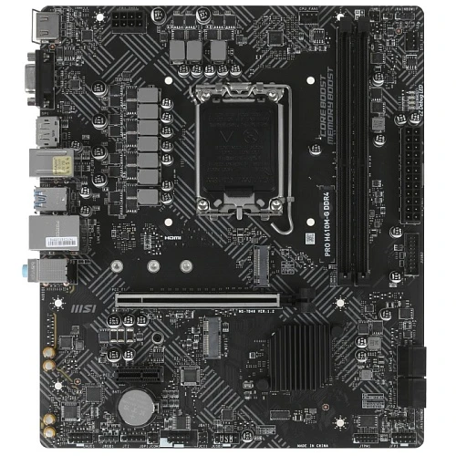 Мат. плата MSI PRO H610M-G DDR4, LGA 1700