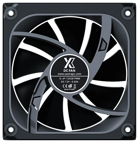 Вентилятор XASTRA FZ120B ARGB черный, FZ120-1BA-CXX-GL