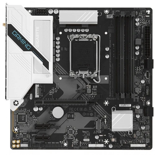 Мат. плата GIGABYTE B760M GAMING PLUS WIFI DDR4, LGA 1700
