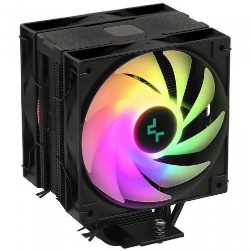 Кулер DEEPCOOL AG400 DIGITAL PLUS черный, R-AG400-BKADMP-G-1