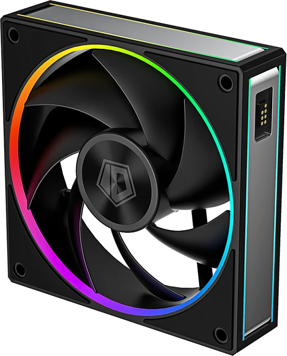 Комплект вентиляторов ID-COOLING MF Series черный, MF-12030-ARGB-K TRIO