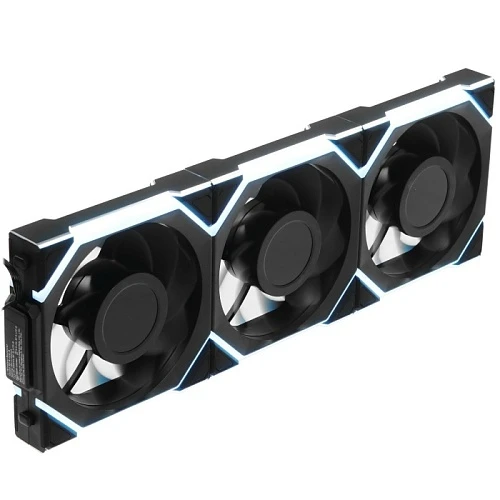 Комплект реверсных вентиляторов LIAN LI UNI FAN SL WIRELESS 120 Reverse Blade черный, G99.12RSLLCD1W3B.R0