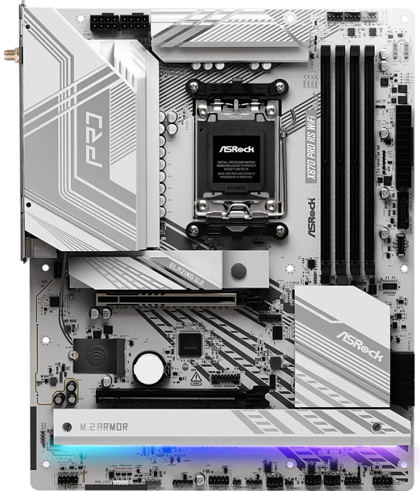 Мат. плата ASRock X870 Pro RS WiFi, AM5