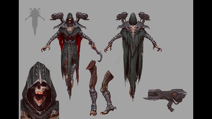 Авторы DOOM The Dark Ages показали обновлённый дизайн Ревенанта и модель в игре 2