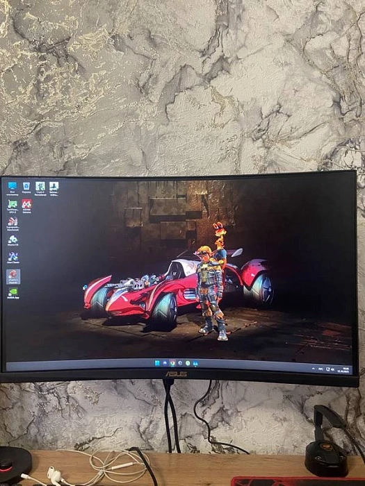 Монитор ASUS TUF Gaming VG24VQER, 23.6", черный