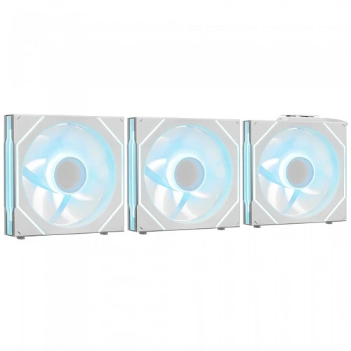 Комплект реверсных вентиляторов LIAN LI UNI FAN SL-INF WIRELESS 120 Reversed Blade белый, G99.12RSLIN1W3W.R0