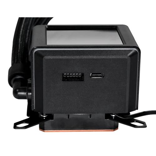 Система охлаждения LIAN LI GALAHAD II LCD SL-INF 360 черная, G89.GA2ALCD36INB.R0