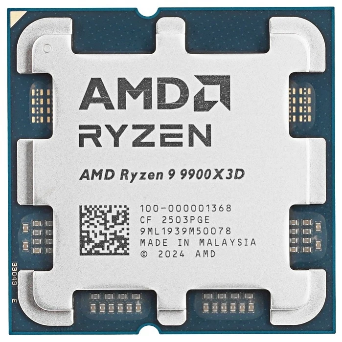 Процессор AMD Ryzen 9 9900X3D, BOX, AM5