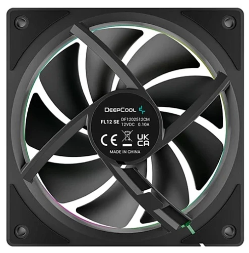 Вентилятор DeepCool FL12 SE черный, R-FL12SE-BKAPN1-G