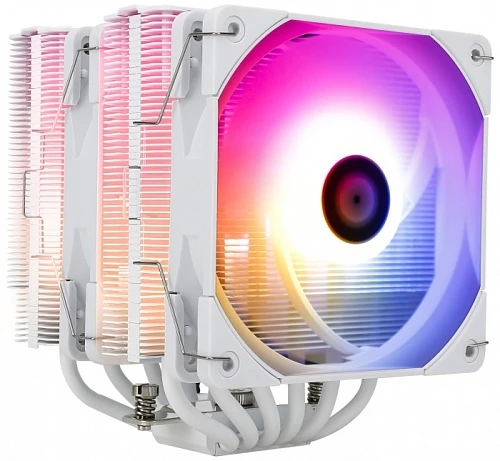 Кулер Thermalright Peerless Assassin 120 White ARGB белый, PA120-WH-ARGB