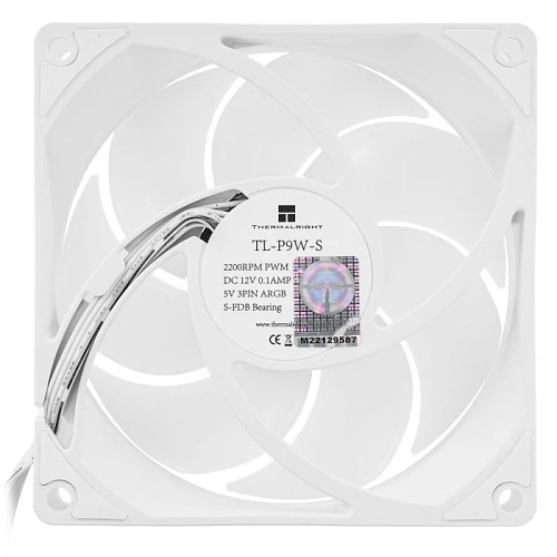 Вентилятор Thermalright TL-P9W-S белый, TL-P9W-S