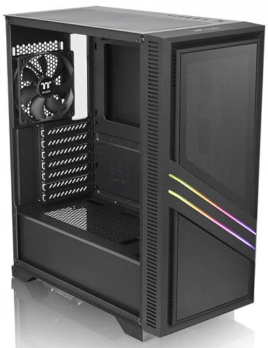 Корпус Thermaltake Versa T35 TG RGB черный, Mid-Tower