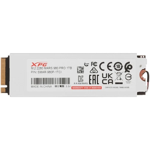 SSD накопитель ADATA XPG MARS 980 PRO 1Tb M.2 NVMe, SMAR-980P-1TCI