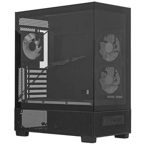 Корпус XASTRA Q500 6ARGB-C10-UC черный, Mid-Tower