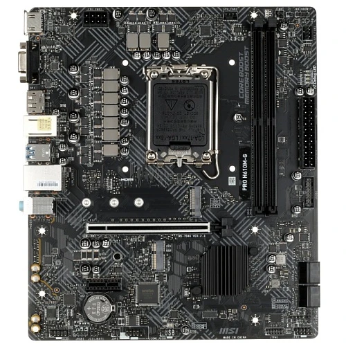 Мат. плата MSI PRO H610M-G, LGA 1700