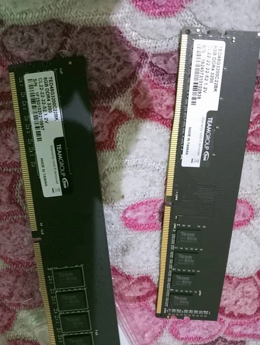 Оперативная память TeamGroup T-Force Elite 8Gb 3200Mhz, TED48G3200C2201