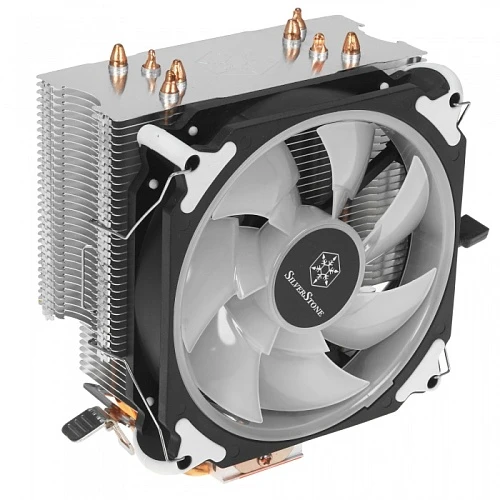 Кулер SilverStone Argon AR12-RGB черный, G530AR12RGB0020