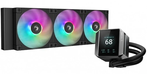 Система охлаждения DEEPCOOL MYSTIQUE 360 ARGB черная, R-LX750-BKADSNC-G-1