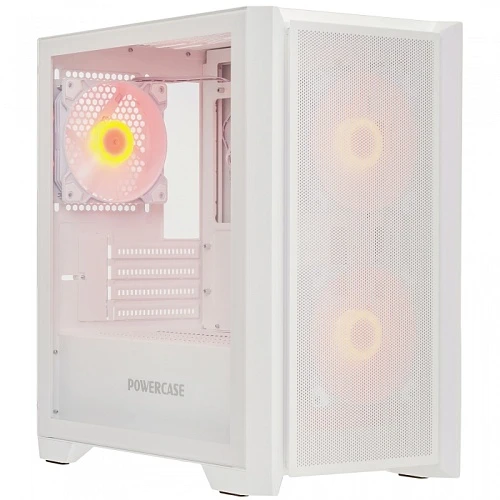 Корпус PowerCase Alisio Micro Z3W ARGB V2 белый, Mini-Tower