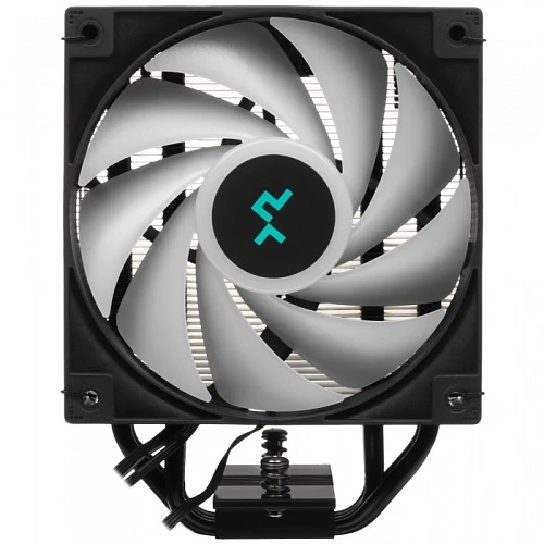 Кулер DEEPCOOL AG400 DIGITAL BK ARGB черный, R-AG400-BKADMN-G-1