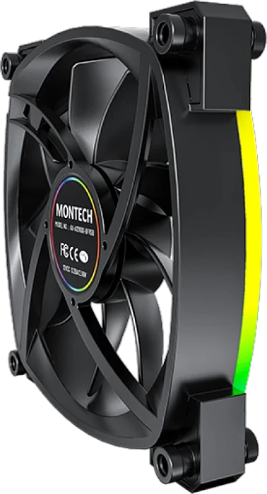 Комплект вентиляторов Montech AX120 черный, AX120B3P