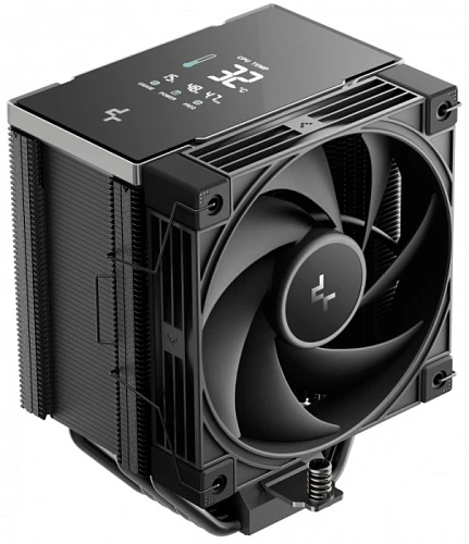 Кулер DEEPCOOL AK700 DIGITAL NYX черный, R-AK700-BKNNMN-GJD-1