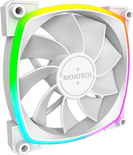 Комплект вентиляторов Montech RX120 белый, RX120W3P