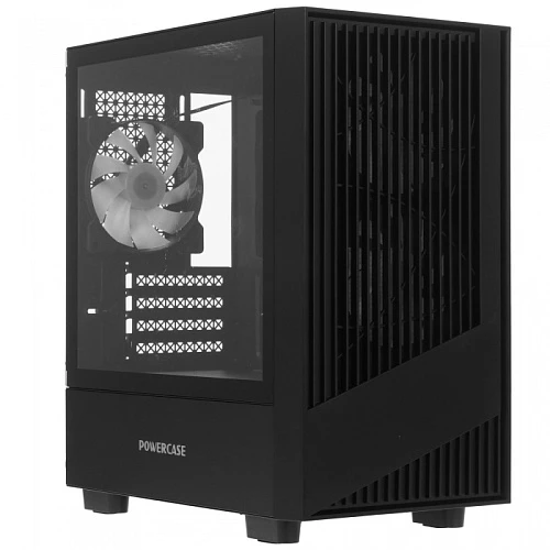 Корпус PowerCase Mistral Micro A12B черный, Mini-Tower