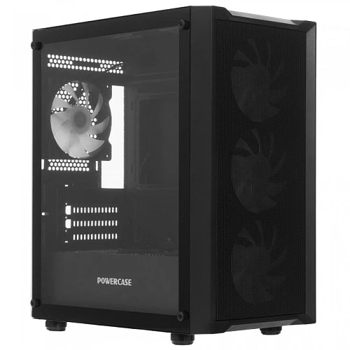 Корпус PowerCase Mistral Micro EM19 черный, Mini-Tower