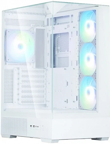 Корпус ZALMAN P40 Prism Plus белый, Mid-Tower
