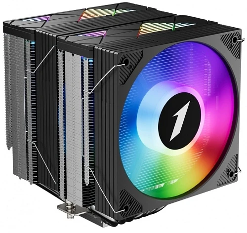 Кулер 1STPLAYER CRYO CY12L-D черный, CY12L-D-BK