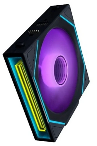 Реверсный вентилятор LIAN LI UNI FAN SL-INF WIRELESS 120 Reversed Blade черный, G99.12RSLIN1W1B.R0