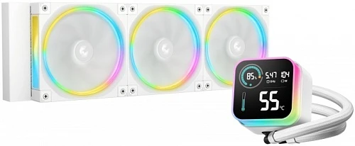 Система охлаждения DEEPCOOL LQ360 ULTRA WH ARGB белая