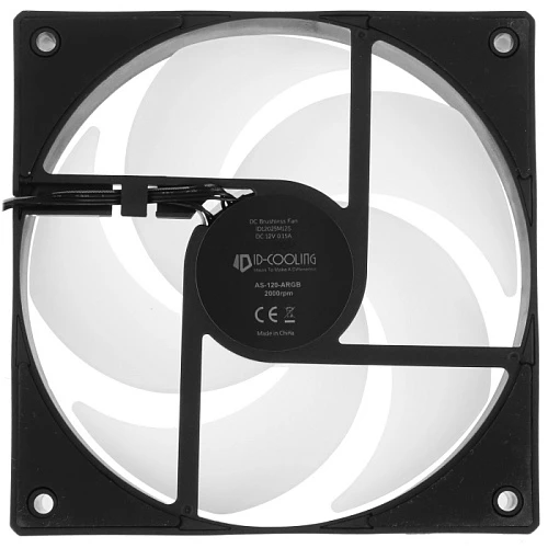 Вентилятор ID-Cooling AS-120-ARGB-K черный, AS-120-ARGB-K