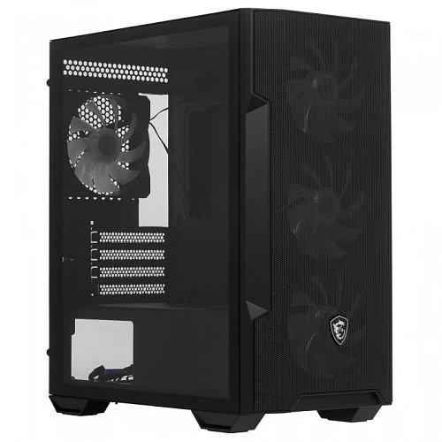 Корпус MSI MAG FORGE M100R черный, Mini-Tower