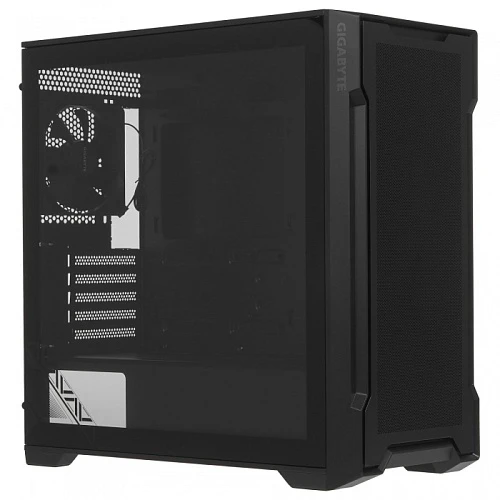 Корпус GIGABYTE C102 GLASS черный, Mini-Tower