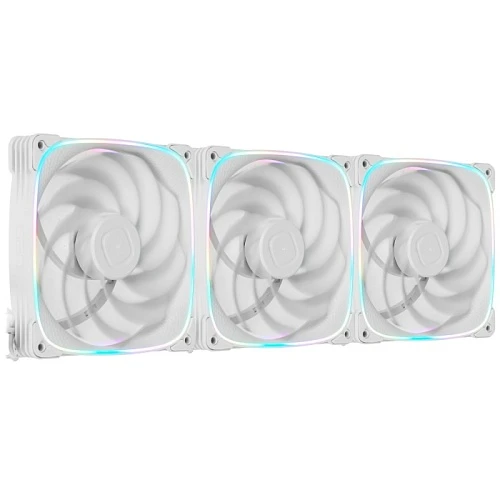 Комплект реверсных вентиляторов Geometric Future Squama 2503RW-14 белый, 1F2503R314100