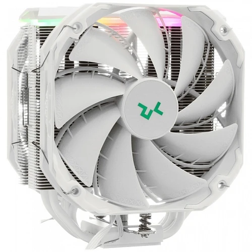 Кулер DEEPCOOL AS500 PLUS WH белый, R-AS500-WHNLMP-G
